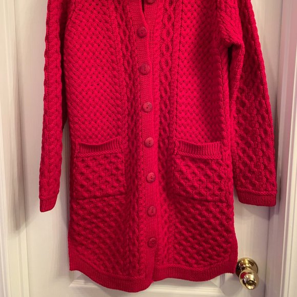 100% Merino Wool Cardigan - Picture 2 of 4